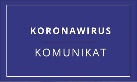 Koronawirus - komunikat